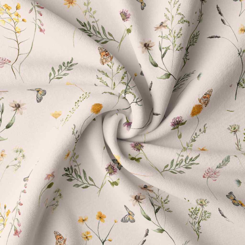 Printed Cotton ISILD Ecru / Multicolored